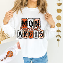 Load image into Gallery viewer, Basketball Boxes Letters Mascots With SLEEVE OPTION TRANSFER CAP JAN