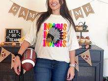 Load image into Gallery viewer, Bright Stacked Mascots Star Eyes DROPDOWN TRANSFER TSC 24