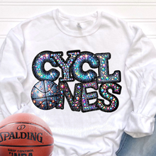 Load image into Gallery viewer, Rhinestone Basketball Mascots DROPDOWN TRANSFER CSD