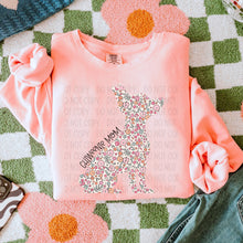Load image into Gallery viewer, Floral Dog Mom DROPDOWN TRANSFER SWD FEB