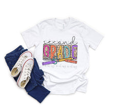 Load image into Gallery viewer, School Supplies Leopard Grades TRANSFER