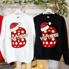 Load image into Gallery viewer, Dotted Letter Santa Hat Mascot DROPDOWN TRANSFER CSD