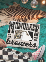 Load image into Gallery viewer, Distressed Black And Leopard Baseball Teams DROPDOWN TRANSFER KAI APR 26