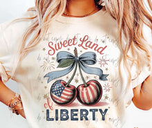 Load image into Gallery viewer, Sweet Land Of Liberty Cherries TRANSFER