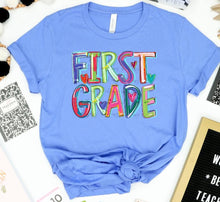 Load image into Gallery viewer, Cheery School Doodle Grades DROPDOWN TRANSFER