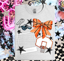 Load image into Gallery viewer, Sports Frame Collage With Bow CUSTOMIZABLE PHOTO TRANSFER