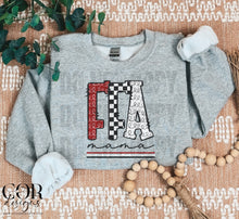 Load image into Gallery viewer, FFA Mama Checkered Color Dropdown TRANSFER MAR COR