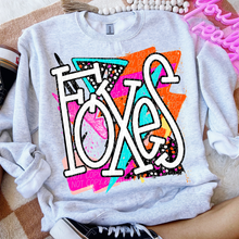 Load image into Gallery viewer, Bright Retro Mascots Dropdown TRANSFER CSD JUNE 25