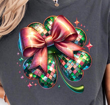 Load image into Gallery viewer, Disco Coquette Shamrock TRANSFER