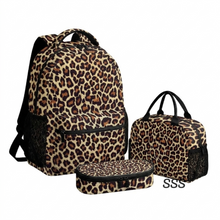 Load image into Gallery viewer, Back To School Customizable 3 Piece Backpack Set