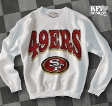 Load image into Gallery viewer, Football Team Faux Patch & Stitch Dropdown TRANSFER KPI