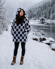 Load image into Gallery viewer, Sassy On The Go Custom Fleece Blanket Hoodie