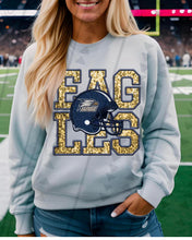 Load image into Gallery viewer, Football Team Helmet Faux Embroidery DROPDOWN TRANSFER TGG