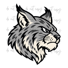 Load image into Gallery viewer, Front Or Side Logo Sports Custom Name Mascot DROPDOWN DTF TRANSFER