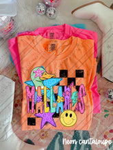 Load image into Gallery viewer, Bright Star-Eyed Checkered Mascot DROPDOWN TRANSFER CARTER JUNE/JULY 26