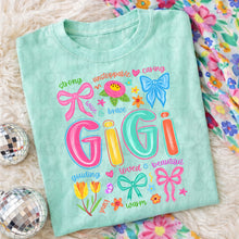 Load image into Gallery viewer, Doodle Floral Bows Collages Titles DROPDOWN TRANSFER UAC APR 26