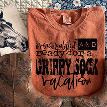 Load image into Gallery viewer, Grippy Sock Vacation Color DROPDOWN TRANSFER SWD FEB 26