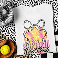 Load image into Gallery viewer, Sports Mama Dalmatian Bow Checker DROPDOWN TRANSFER DWS MAR 26