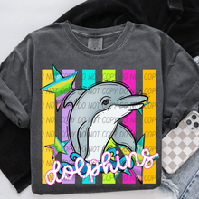 Load image into Gallery viewer, Neon Stripes Mascots DROPDOWN TRANSFER CSD APR 26