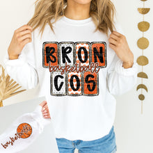 Load image into Gallery viewer, Basketball Boxes Letters Mascots With SLEEVE OPTION TRANSFER CAP JAN