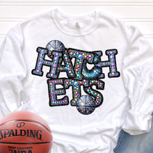 Load image into Gallery viewer, Rhinestone Basketball Mascots DROPDOWN TRANSFER CSD