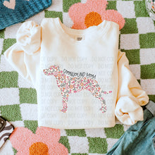 Load image into Gallery viewer, Floral Dog Mom DROPDOWN TRANSFER SWD FEB