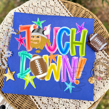 Load image into Gallery viewer, Bright Touchdown Football Team Stars DROPDOWN TRANSFER TCC JULY 26