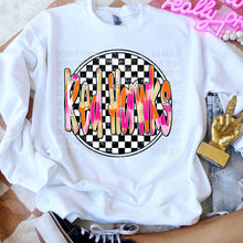 Load image into Gallery viewer, Preppy Checkered Mascot Dropdown TRANSFER SWD TEMP