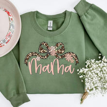 Load image into Gallery viewer, Leopard Bow Floral Name TRANSFER BIA JAN