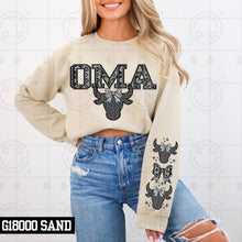 Load image into Gallery viewer, Aztec Faux Embroidery Names With SLEEVE OPTION TRANSFER HMWK JAN