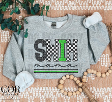 Load image into Gallery viewer, Swim Mama Checkered Color Dropdown TRANSFER MAR COR