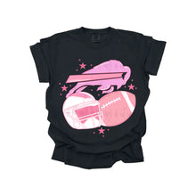 Load image into Gallery viewer, Pink + Purple Toned Football Team DROPDOWN TRANSFER MWG JUNE 25