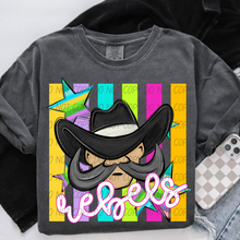 Load image into Gallery viewer, Neon Stripes Mascots DROPDOWN TRANSFER CSD APR 26