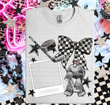 Load image into Gallery viewer, Sports Frame Collage With Bow CUSTOMIZABLE PHOTO TRANSFER