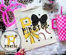 Load image into Gallery viewer, Baseball Team Hand Drawn Collage With Pocket Dropdown TRANSFER MWG 25