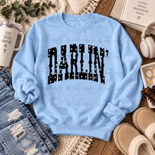 Load image into Gallery viewer, Black Polka Dot Distressed Arched Titles DROPDOWN TRANSFER TCC OCT 26