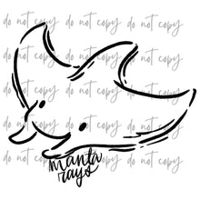 Load image into Gallery viewer, Doodle Single Color Mascots Dropdown TRANSFER