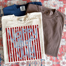 Load image into Gallery viewer, 4th Of July Sayings Stripes TRANSFER SWD APR 26