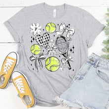 Load image into Gallery viewer, Play Ball Tennis Collage DROPDOWN TRANSFER BIA