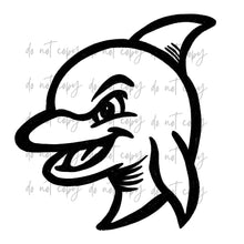 Load image into Gallery viewer, Fierce Single Color Mascots Dropdown TRANSFER