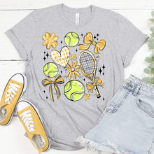 Load image into Gallery viewer, Play Ball Tennis Collage DROPDOWN TRANSFER BIA