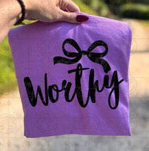 Load image into Gallery viewer, Faith Single Word Dropdown With Bow Color DROPDOWN TRANSFER HMWK SEPT 25