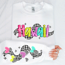 Load image into Gallery viewer, Bright Checkered States(All 50 states available) DTF TRANSFER