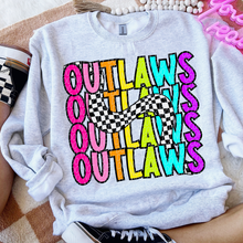 Load image into Gallery viewer, 80’s Stacked Checker Mascots DROPDOWN TRANSFER CSD FEB 26