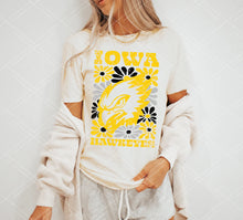 Load image into Gallery viewer, Groovy Floral Mascots DROPDOWN TRANSFER