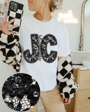 Load image into Gallery viewer, Black Lace Mascot Dropdown TRANSFER CAP FEB