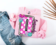 Load image into Gallery viewer, Floral Bloom Mascot Dropdown TRANSFER CAP MAR