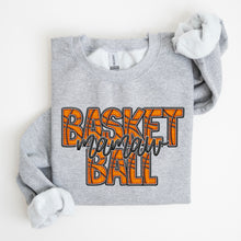 Load image into Gallery viewer, Basketball Faux Embroidery Names DROPDOWN TRANSFER SDD