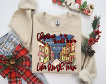 Load image into Gallery viewer, Christmas In A Small Town DROPDOWN TRANSFER CAP