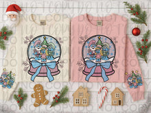 Load image into Gallery viewer, Character Snow Globe With Pocket DROPDOWN TRANSFER SWEET STAR SEPT 25 THROWBACK CHRISTMAS COLLAB RHD X SWEET STAR